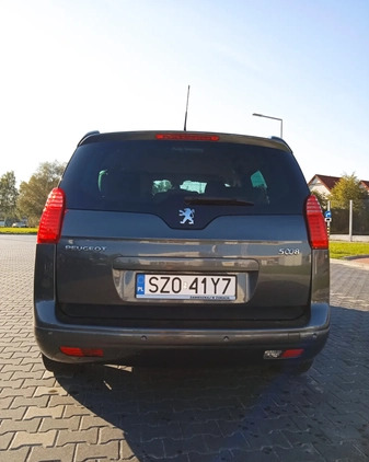 Peugeot 5008 cena 24500 przebieg: 186000, rok produkcji 2010 z Żory małe 497